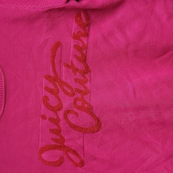 Juicy Couture Women's Pink  And Red Cotton Blend Sweater Sz Small NWT - Picture 2 of 7
